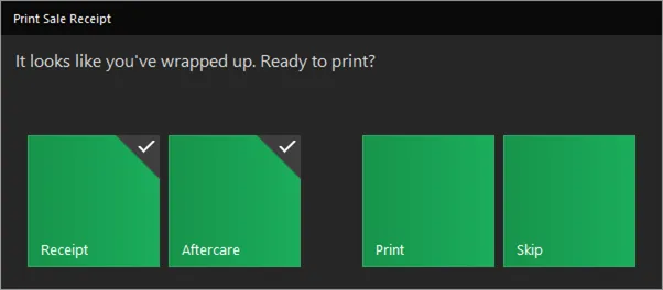 REV23 Desktop Print Sale Receipt